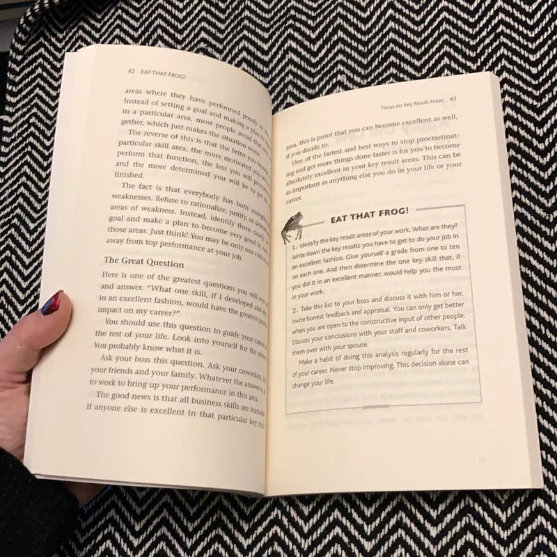 Eat That Frog!: 21 Great Ways to Stop Procrastinating and Get More Done in Less Time