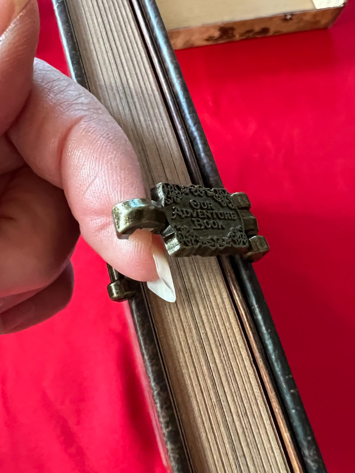 Scrapbook Photo Album,Our Adventure Book Scrapbook, 146 Pages Embossed Letter Cover Movie Up Travel Diary Journal Scrap Book