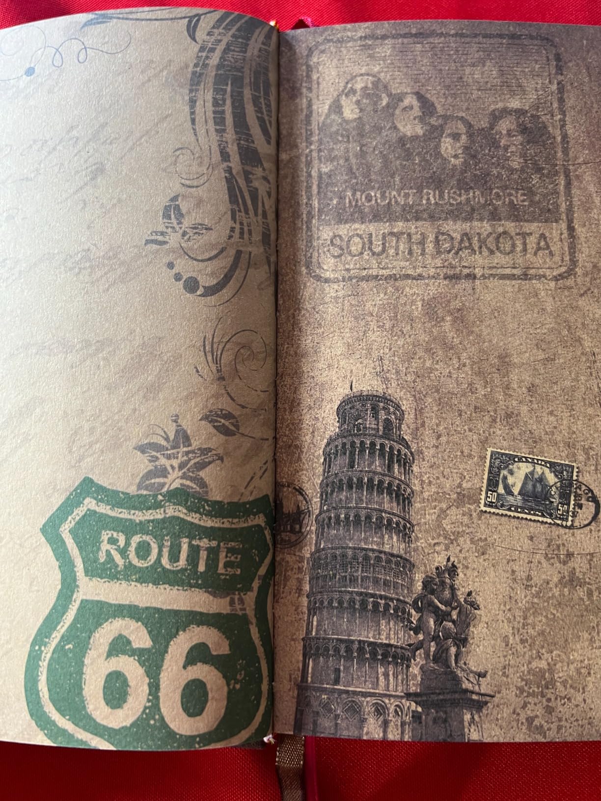 Scrapbook Photo Album,Our Adventure Book Scrapbook, 146 Pages Embossed Letter Cover Movie Up Travel Diary Journal Scrap Book