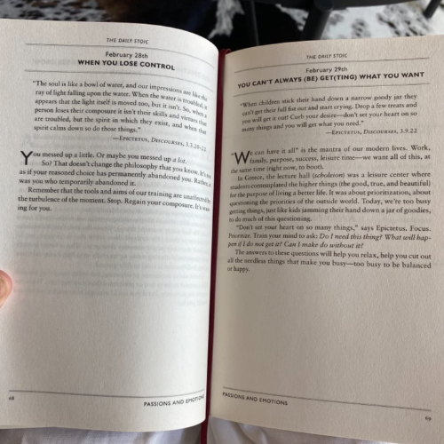The Daily Stoic: 366 Meditations on Wisdom, Perseverance, and the Art of Living