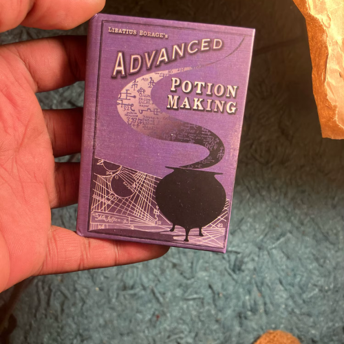 Advanced Potion-Making Hardcover Blank Notebook