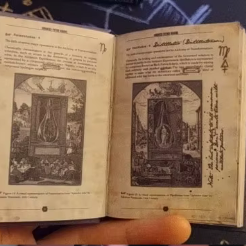 Advanced Potion-Making Hardcover Blank Notebook