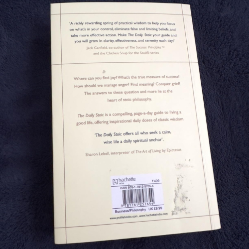The Daily Stoic: 366 Meditations on Wisdom, Perseverance, and the Art of Living