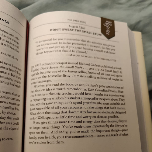 The Daily Stoic: 366 Meditations on Wisdom, Perseverance, and the Art of Living