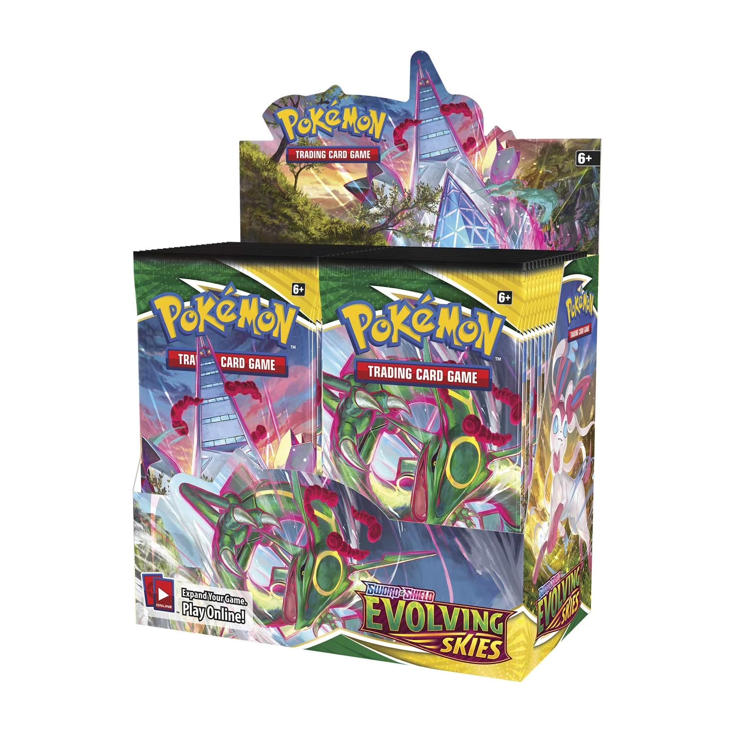 Pokemon TCG Sword & Shield EVOLVING SKIES Booster Box Sealed 36 Packs