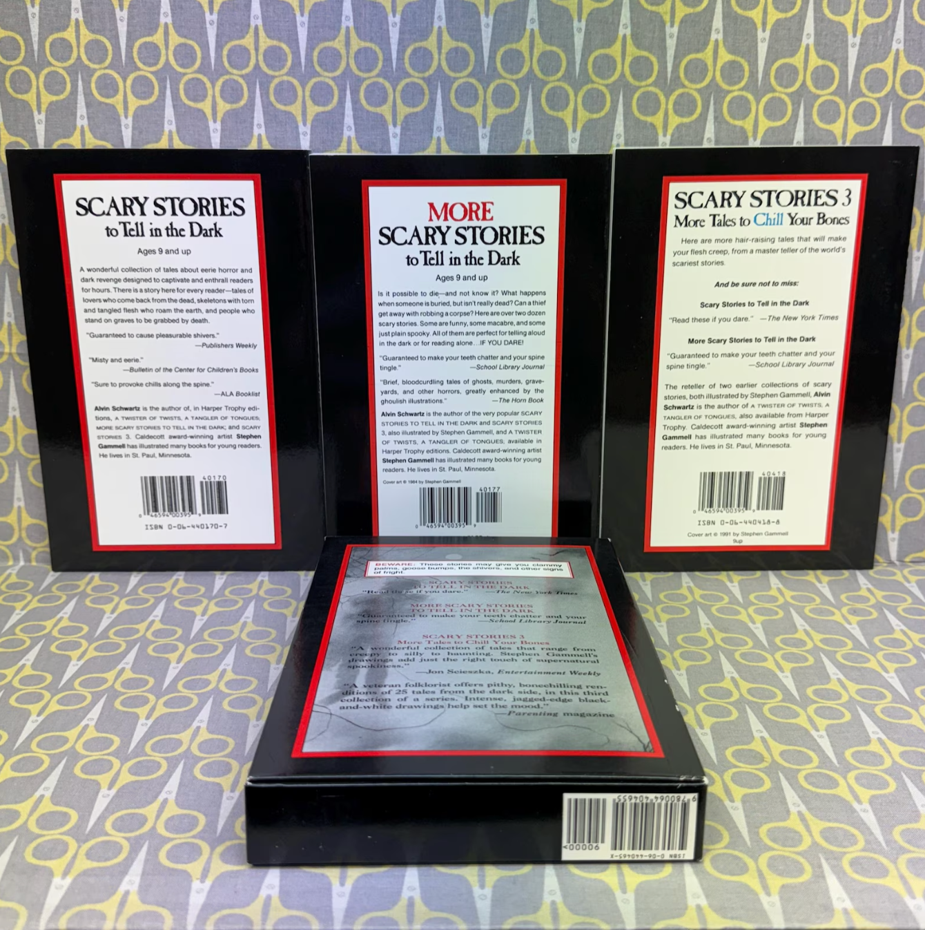 More Scary Stories to Tell in the Dark Set Volume 1,2,3