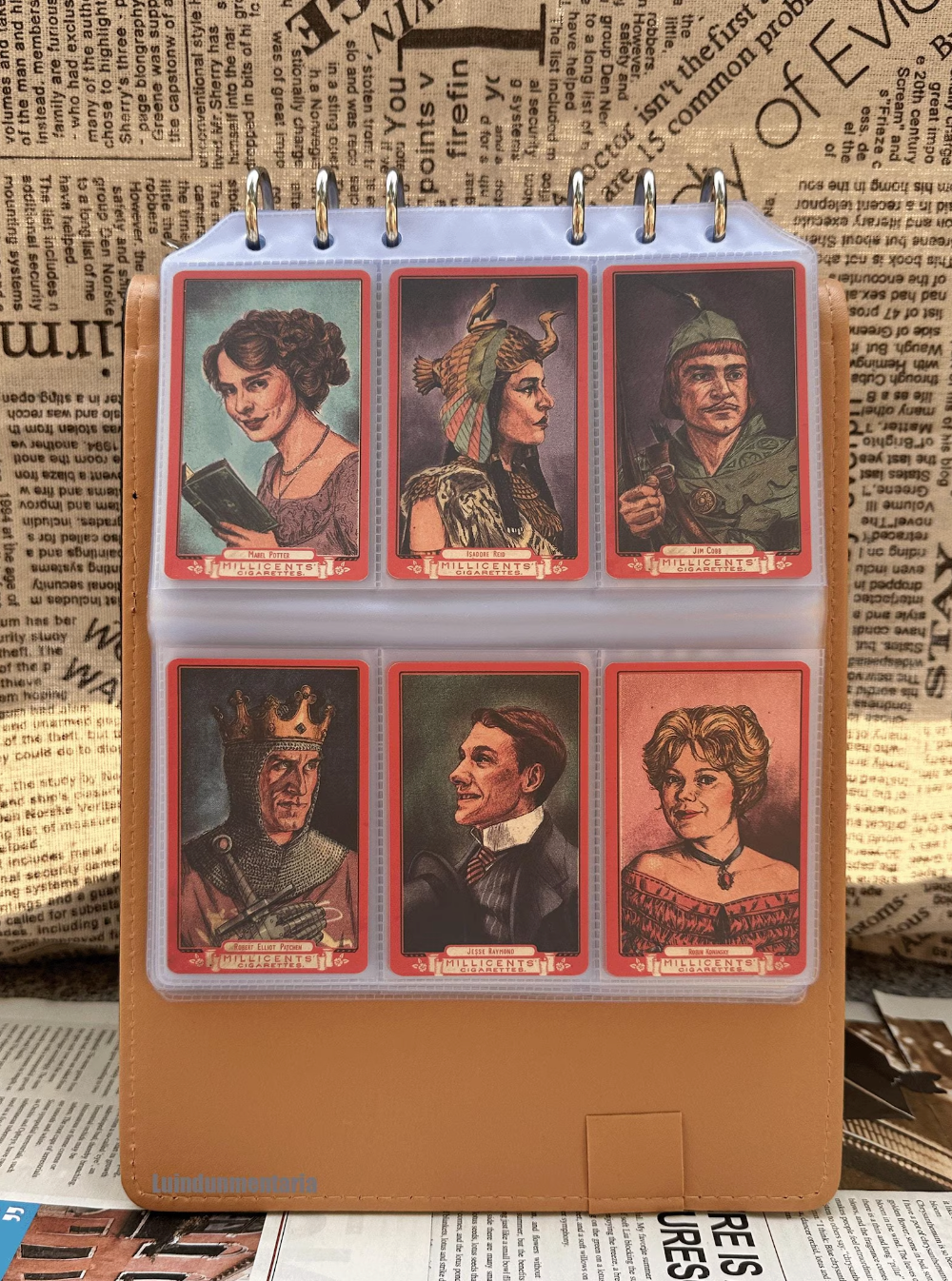 Red Dead Redemption 2 Collectible Card Book,Cigarette Card,Game Character,Cosplay,RDR2