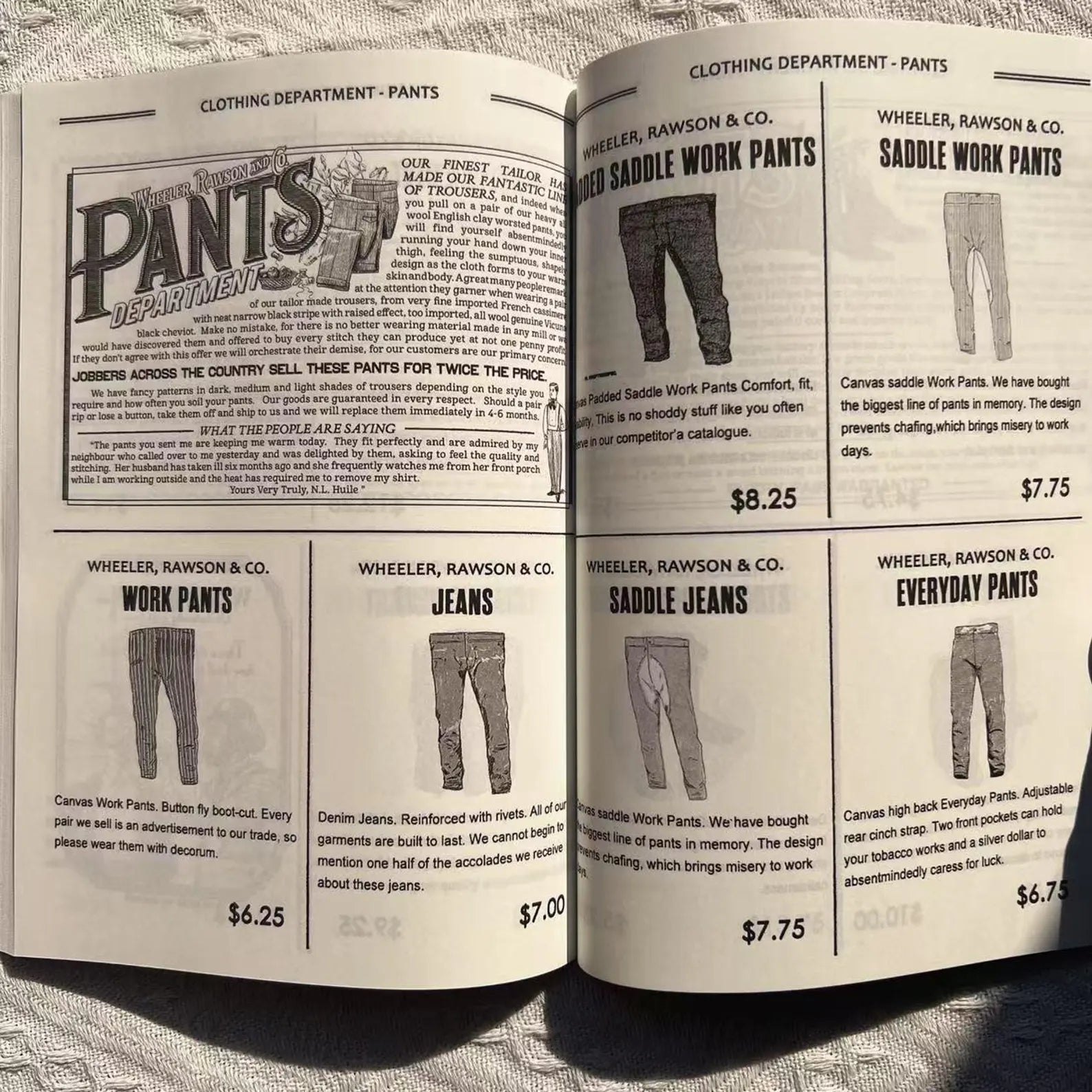 Wheeler, Rawson & Co. 1899 Catalogue Red Dead Redemption 2 (RDR2)