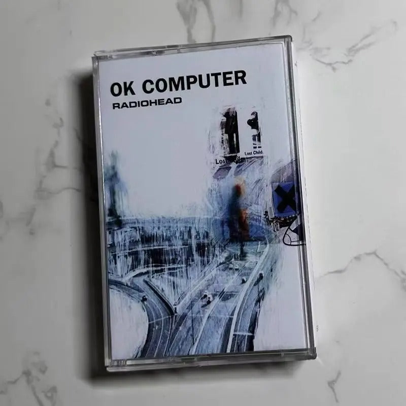 Retro Rock Radiohead Thom Yorke Music Tape OK Computer Album Soundtracks Box Cosplay Recorder Walkman Car Cassettes Collection