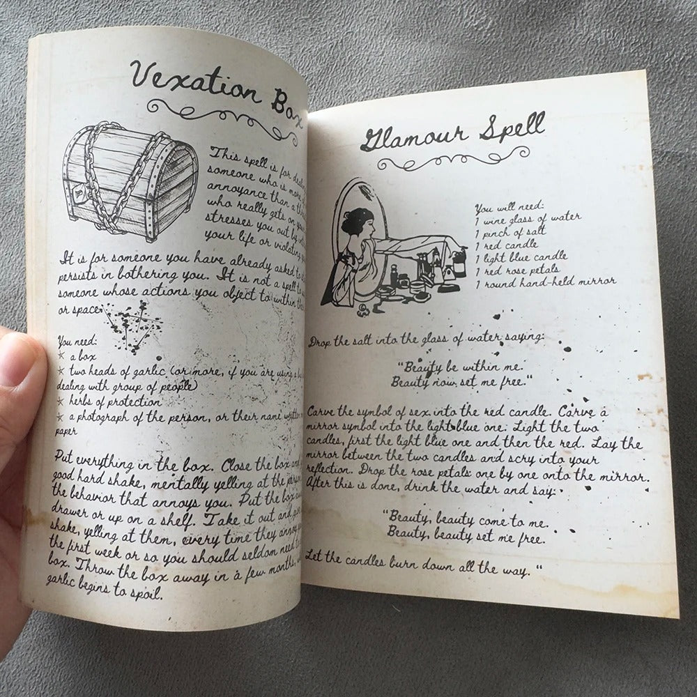 OLD WITCH SPELLS Bundle49 Spells 66 Pages of Old Witchcraft Handwritten Magick for your Wicca Spellbook