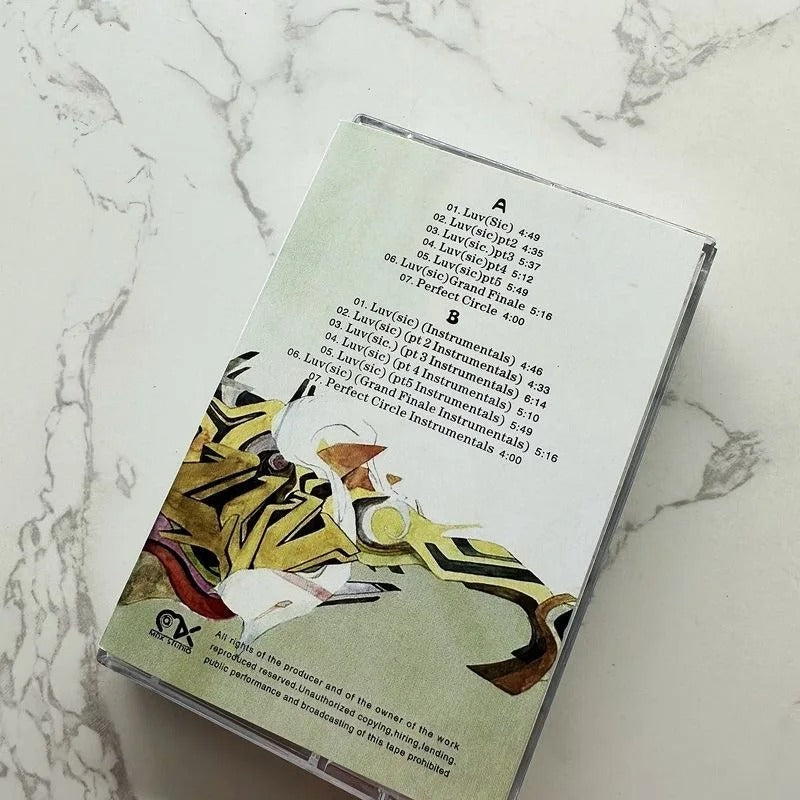 Hip-Hop DJ Nujabes Music Tape Luv(sic) hexalogy Album Cassettes Cosplay Soundtracks Box Car Recorder Walkman Tape Collection