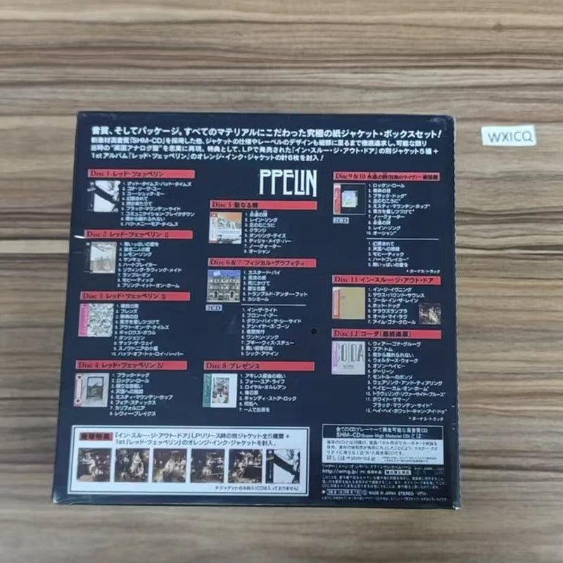 Eternal Classic Rock Band 12CD Set European and American Hard Rock Band Hardcover CD