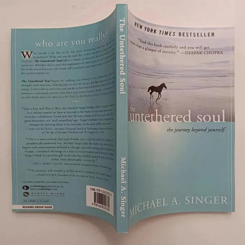 The Untethered Soul By Michael A. Singer The Journey Beyond Yourself Novel Paperback