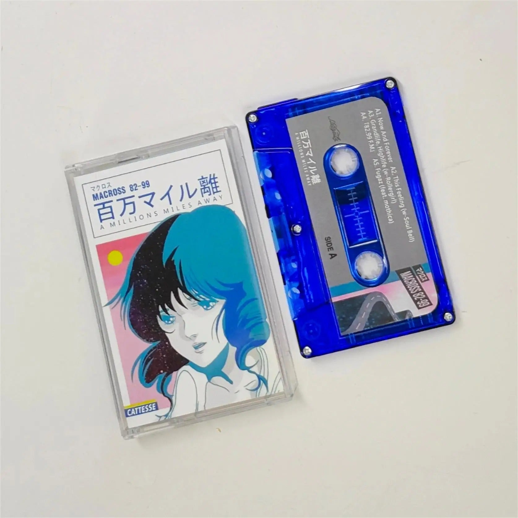 Vaporwave City Pop Macross 82-99 Music Tape A Million Miles Away Album Cassettes Cosplay Walkman Car Recorder Soundtracks Box