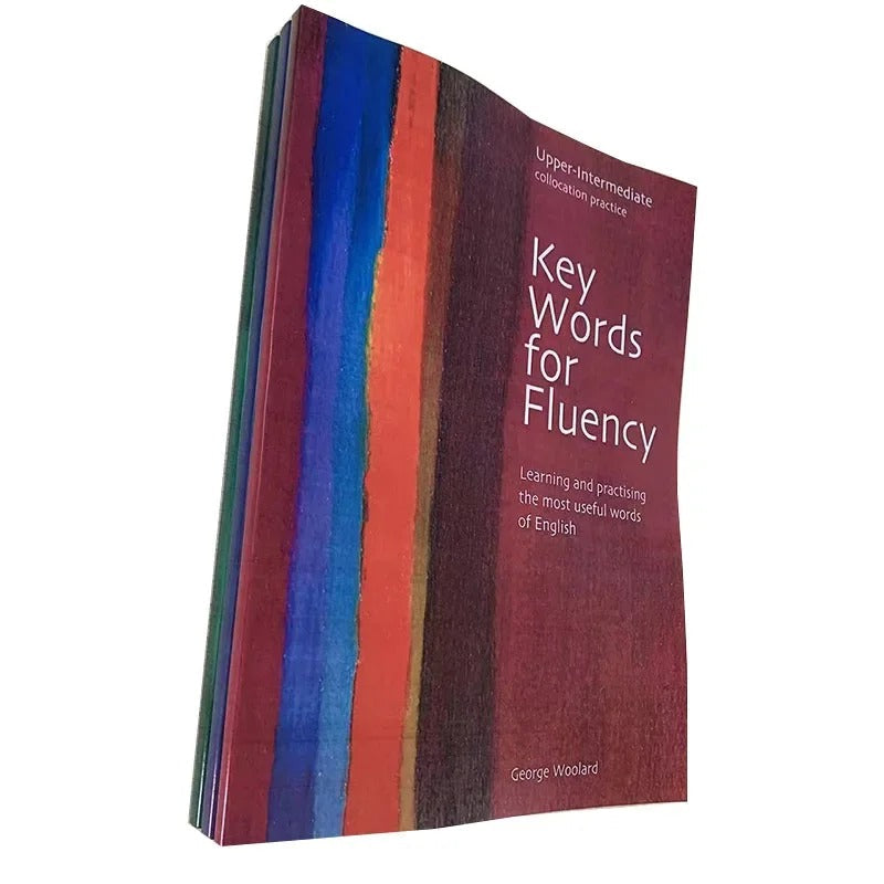 3 Books Key Words for Fluency English Reading Grammar Improvement Training Materials Oral Training Level 4 and 6 IELTS