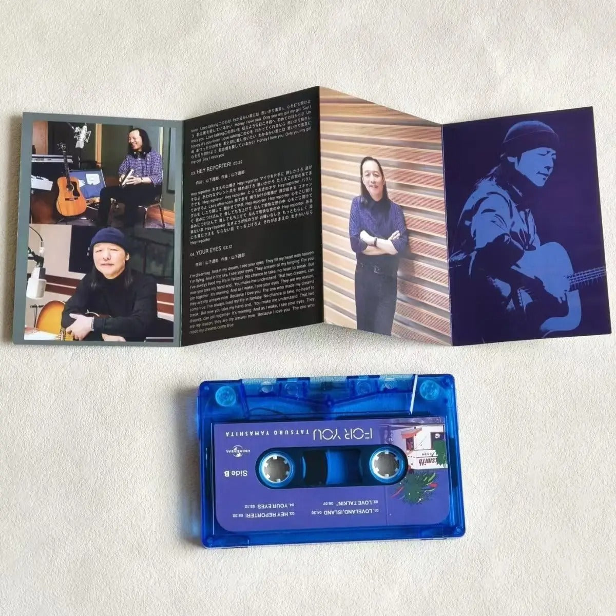 Classic J-POP Tatsuro Yamashita Music Tape FOR YOU Album Cassettes Cosplay Recorder Walkman Car Soundtracks Box Collection Gift
