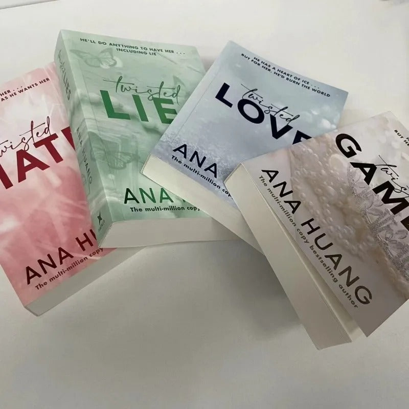 4 Books Twisted Series by Ana [Twisted Love; Twisted Games; Twisted Hate and Twisted Lies]