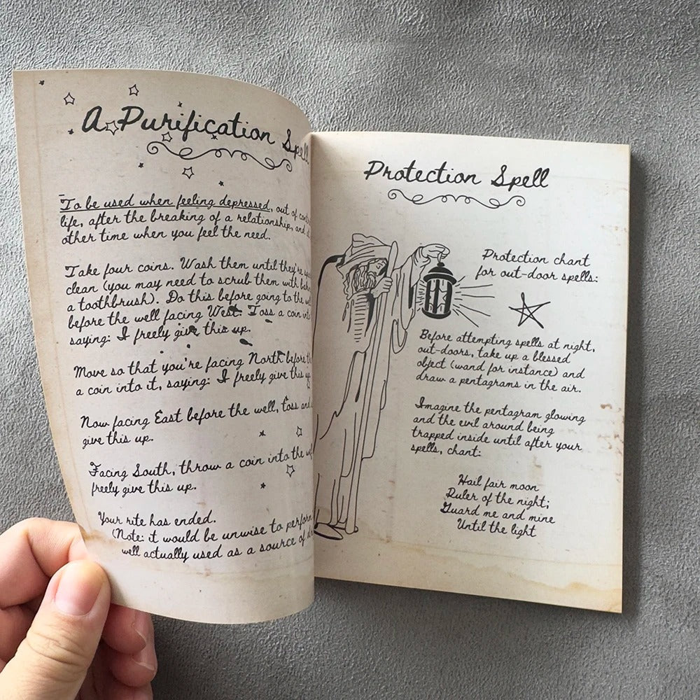 OLD WITCH SPELLS Bundle49 Spells 66 Pages of Old Witchcraft Handwritten Magick for your Wicca Spellbook