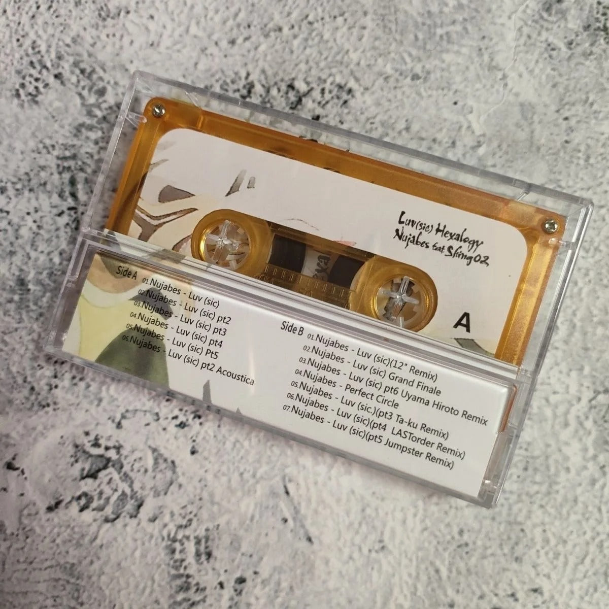 Hip-Hop DJ Nujabes Music Tape Luv(sic) hexalogy Album Cassettes Cosplay Soundtracks Box Car Recorder Walkman Tape Collection