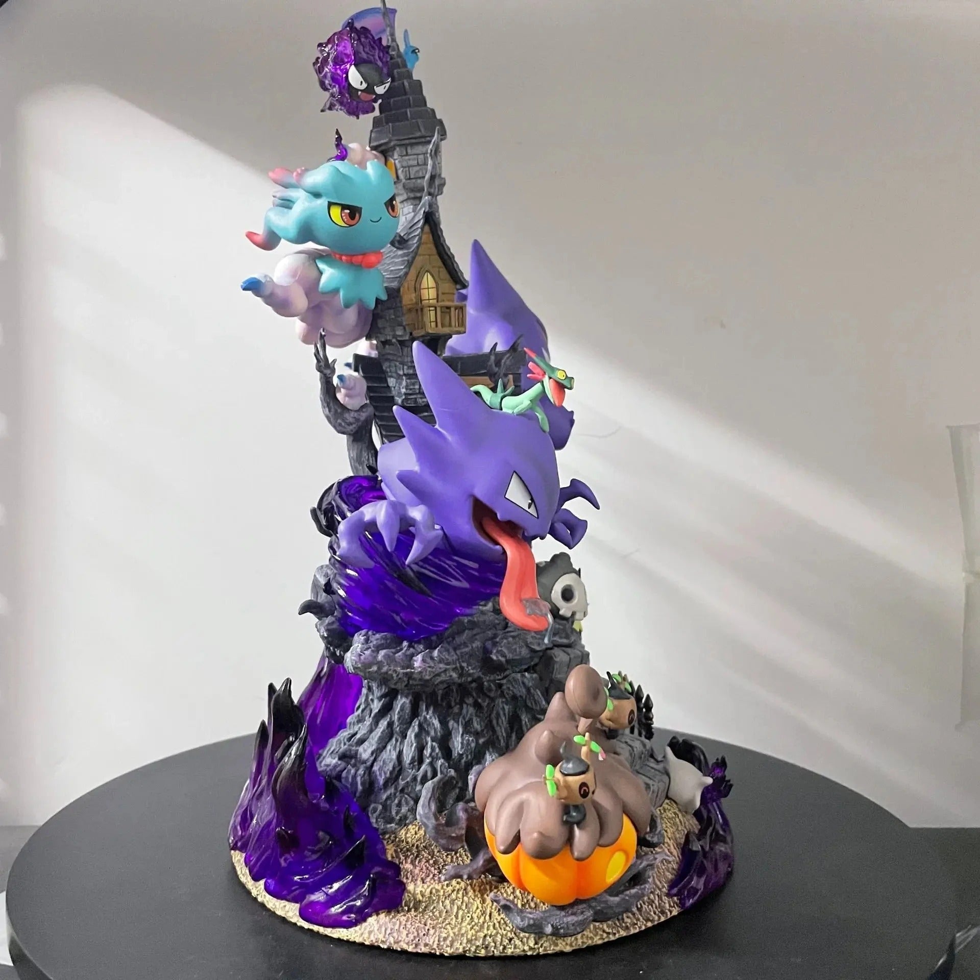 31cm Pokemon Anime Figure EGG Gengar Series Gengar Gk Figure Collection Decoration Desktop Ornament Toys Kids Birthday Gifts