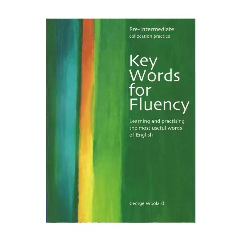 3 Books Key Words for Fluency English Reading Grammar Improvement Training Materials Oral Training Level 4 and 6 IELTS