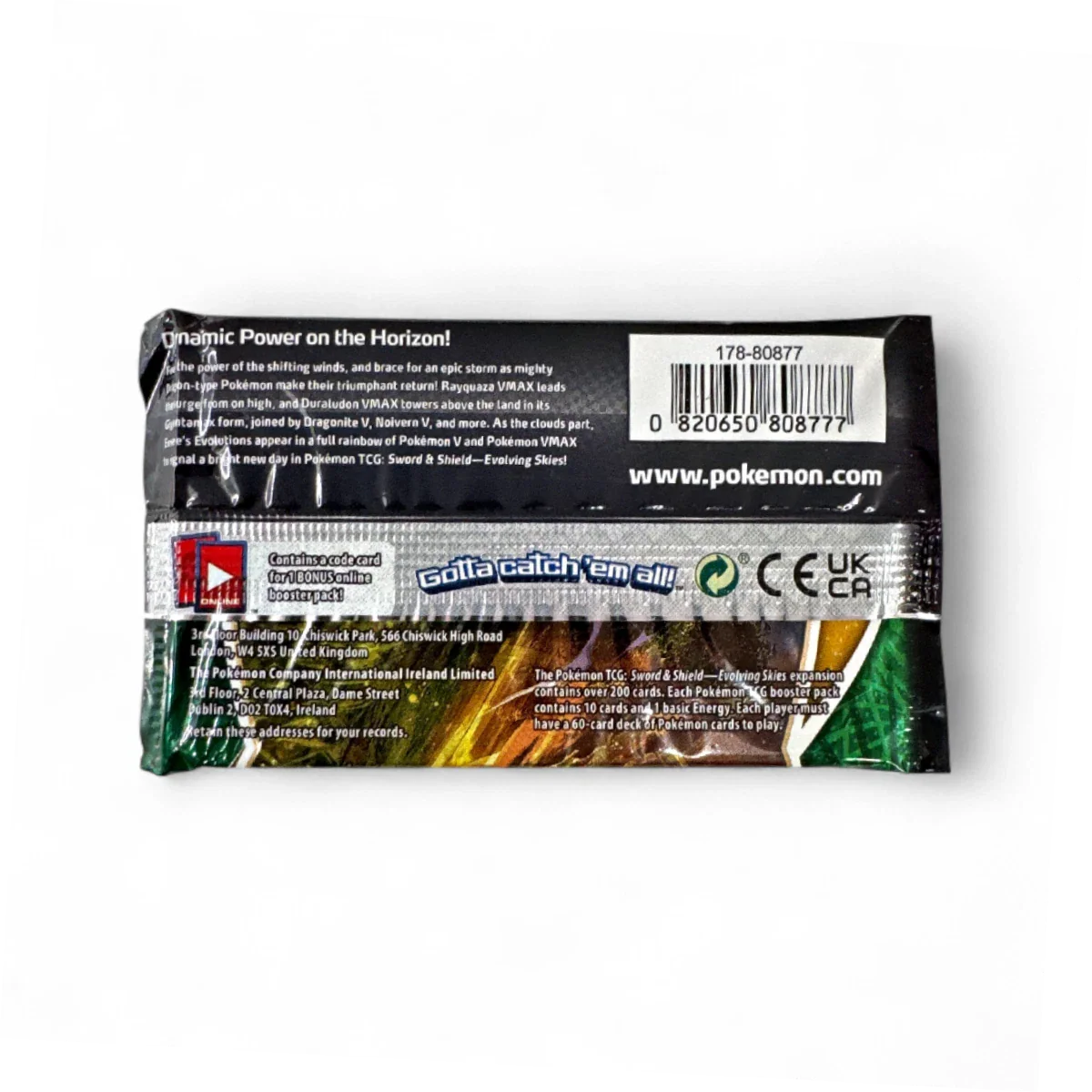 Pokemon TCG: Sword & Shield Evolving Skies Booster