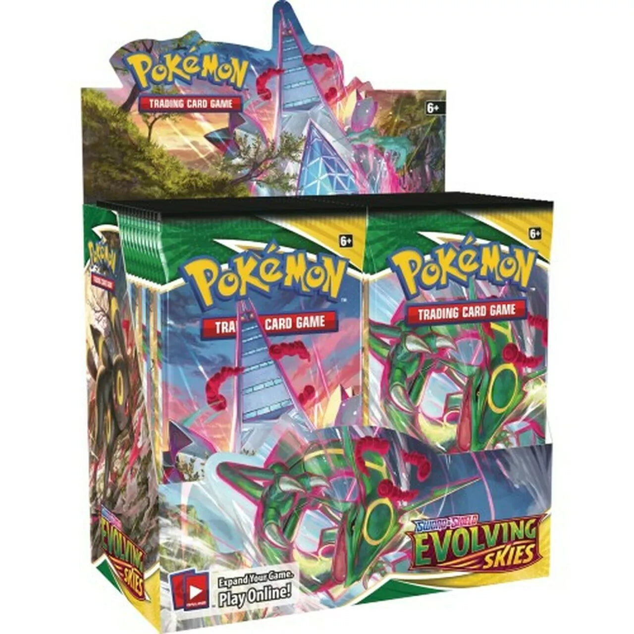 Pokemon TCG Sword & Shield EVOLVING SKIES Booster Box Sealed 36 Packs